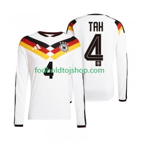 Tyskland Jonathan Tah 4 Hjemme trøje World Cup 2026 L/S